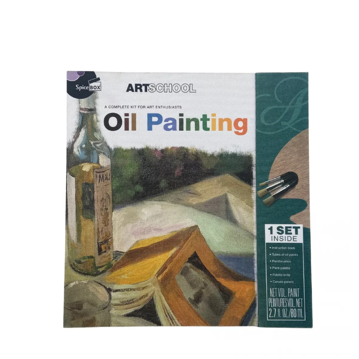 Spice Box: ArtSchool / Oil Painting Kit / 20 Piece Set **DEALS**
