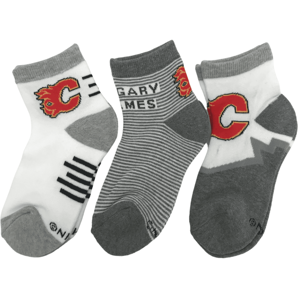 Calgary Flames Boys Socks