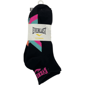 Everlast Women's Socks / Performance Socks / 3 Pack / Reflective / Shoe Size 4-10
