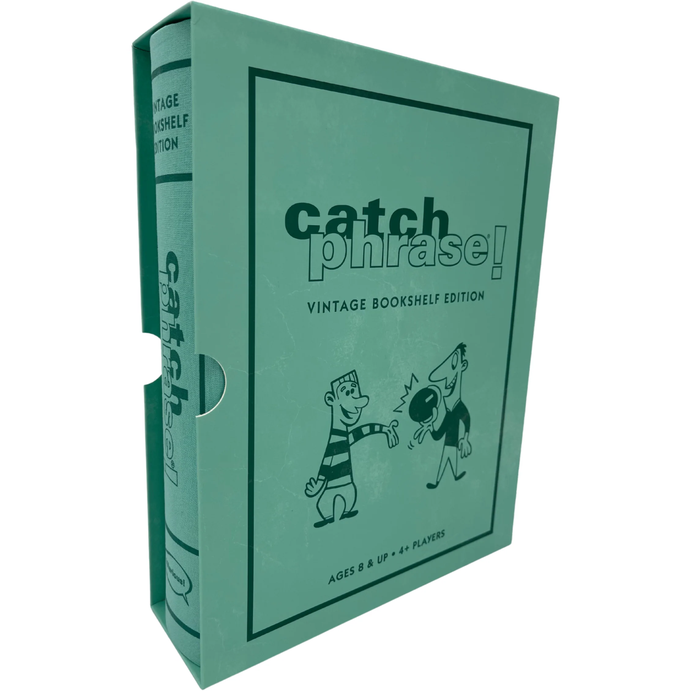 Catch Phrase Vintage Bookshelf Edition / Family Board Game / Linen Board Game