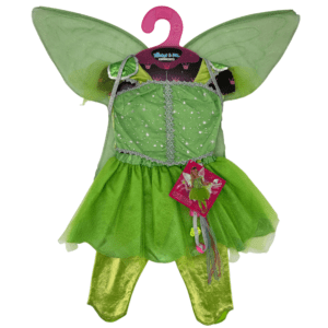 Teetot & Co Children's Halloween Costume / Fairy / Green / Pretend Play / Size 3-4