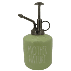 Rae Dunn Plant Mister "Mother Nature" / Light Green / Mini Watering Can / Home Decor