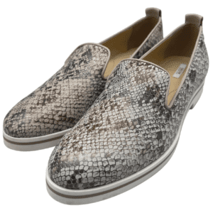 Geox Women's Slip On Shoes / Janalee / Snake Skin Pattern / Size 8