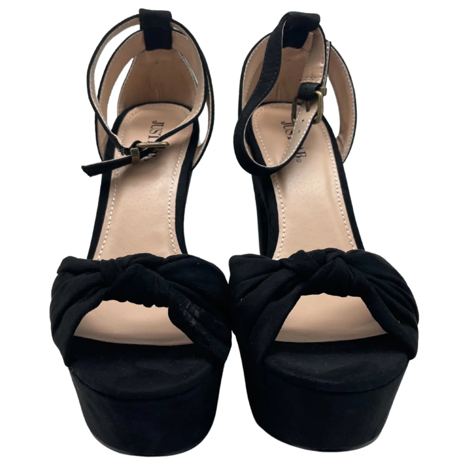 JustFab Women's Heels / Lawren / Black Pumps / 5.5" Heel / Size 8.5