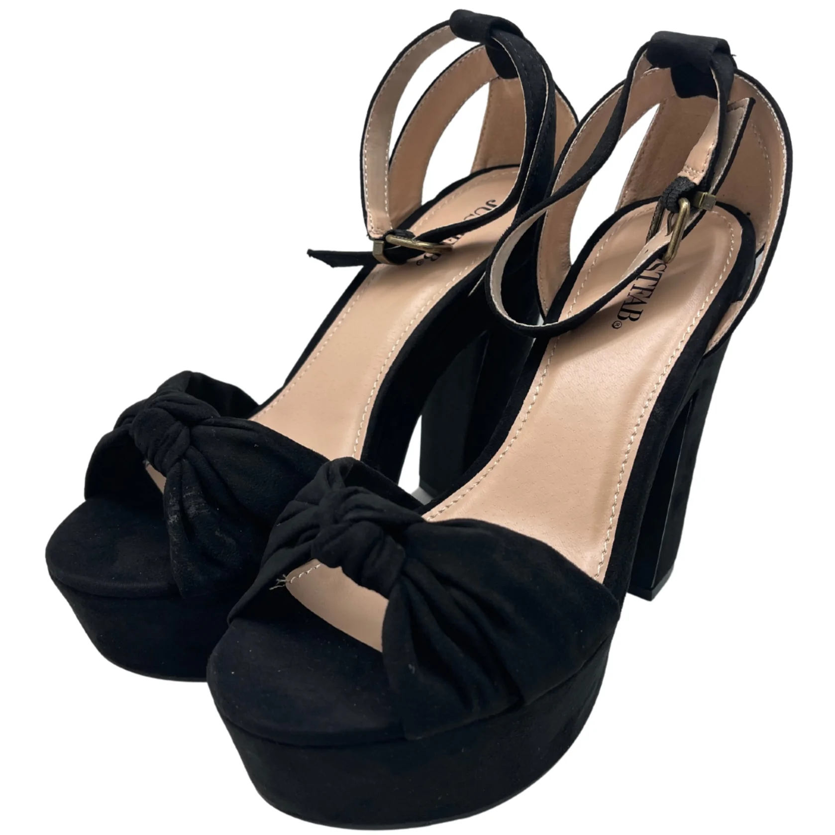 JustFab Women's Heels / Lawren / Black Pumps / 5.5" Heel / Size 8.5