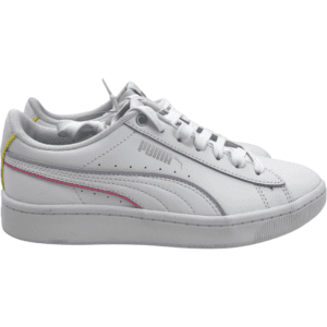 Puma Women's Sneakers / Vikky Shoes / White / Lace Up / Various Sizes
