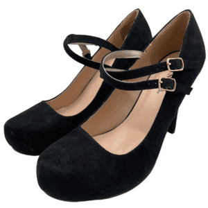 JustFab Women's Heels / Rayna / Black Pumps / 4" Heel / Size 8