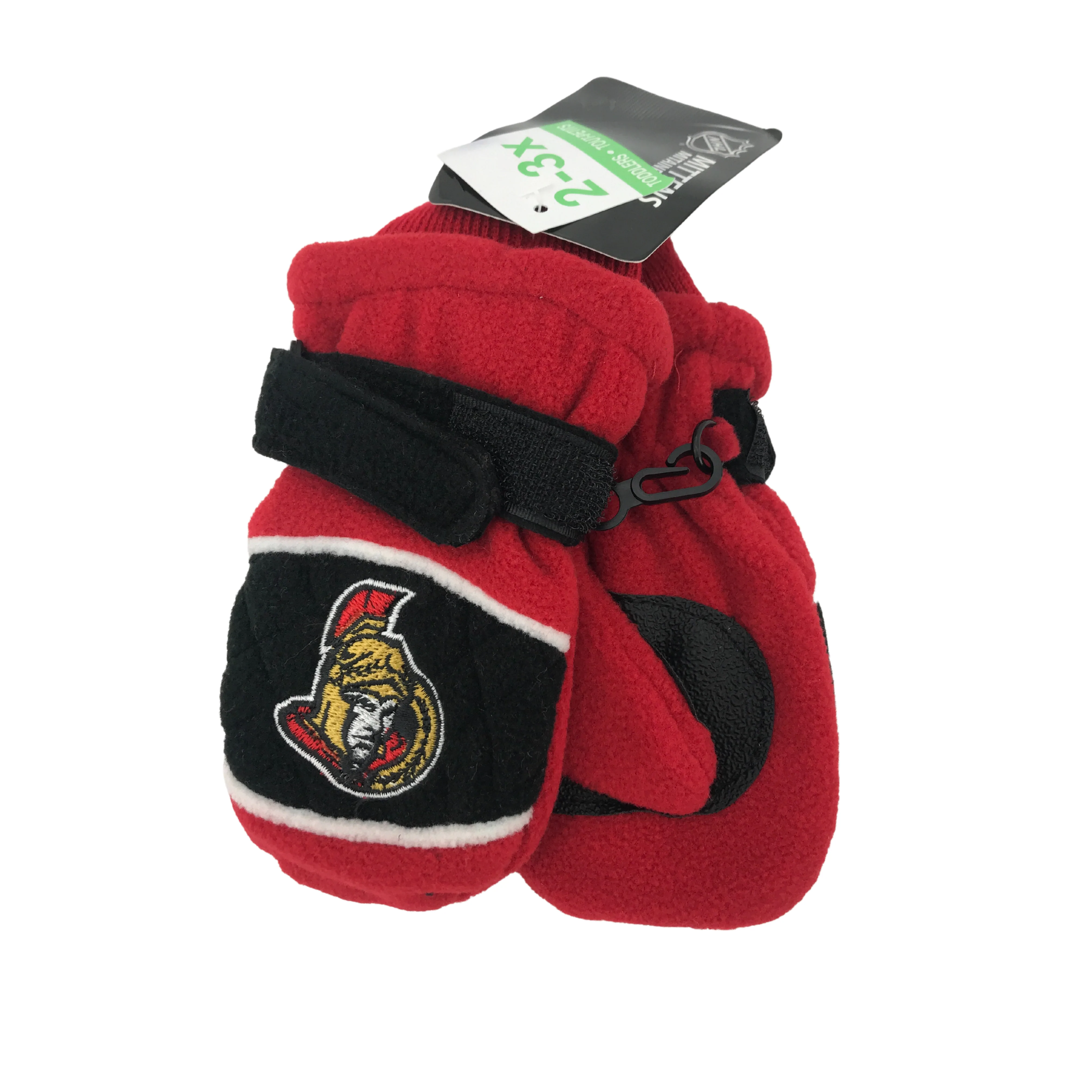 Ottawa Senators Kid's Winter Mittens / Red / Size 2-3x / Kid's Gloves / Winter Gear