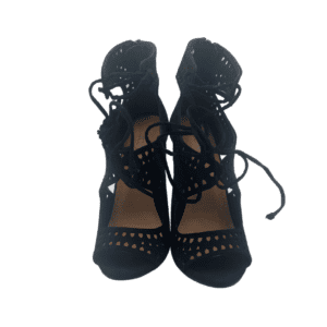 JustFab: Women's High Heels/ Gisane / Black / 4.5 Inch / Size 6