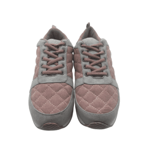 JustFab: Women's Sneakers / Dorsey / Blush /Grey / Running Shoe / Size 6