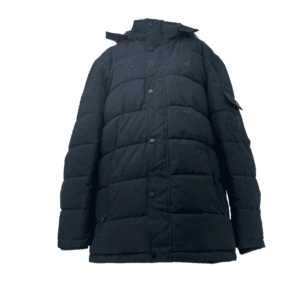 Nautica Men's Winter Jacket / Men's Winter Coat / Black / Faux Fur / Various Sizes **No Tags**