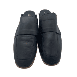 Free People: Ladie's Loafer / At Ease Loafer / Carbon / Leather / Heel / Size 40