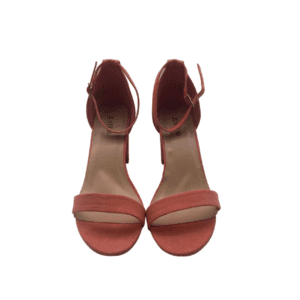 JustFab:Women's High Heels / Vivica / Coral / Open Toe / Size 8.5