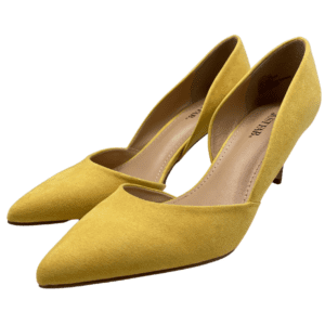 JustFab Women's Heels / Lucinda / Yellow / 2.5" Heel / Size 9