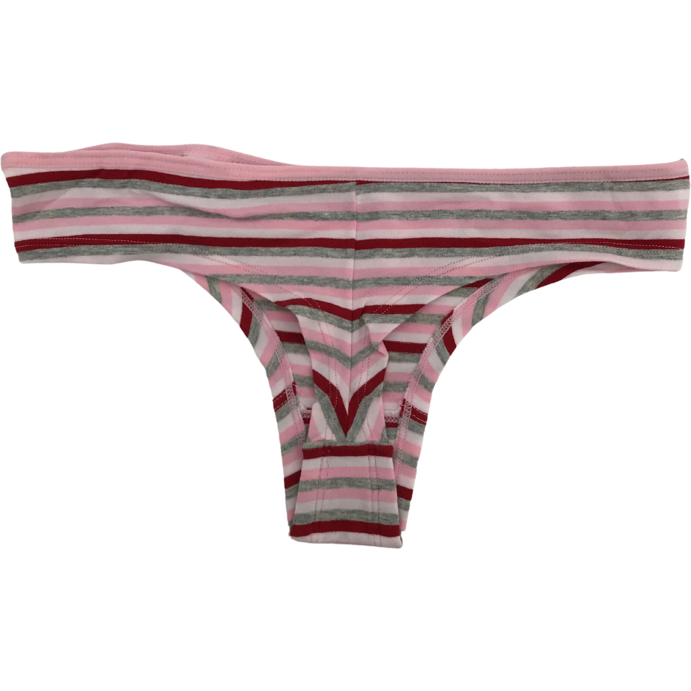 NHL Ottawa Senators Ladies Thong Underwear / Various Sizes / 2 pack / Panties / Red & Pink / Ottawa Senators Logo
