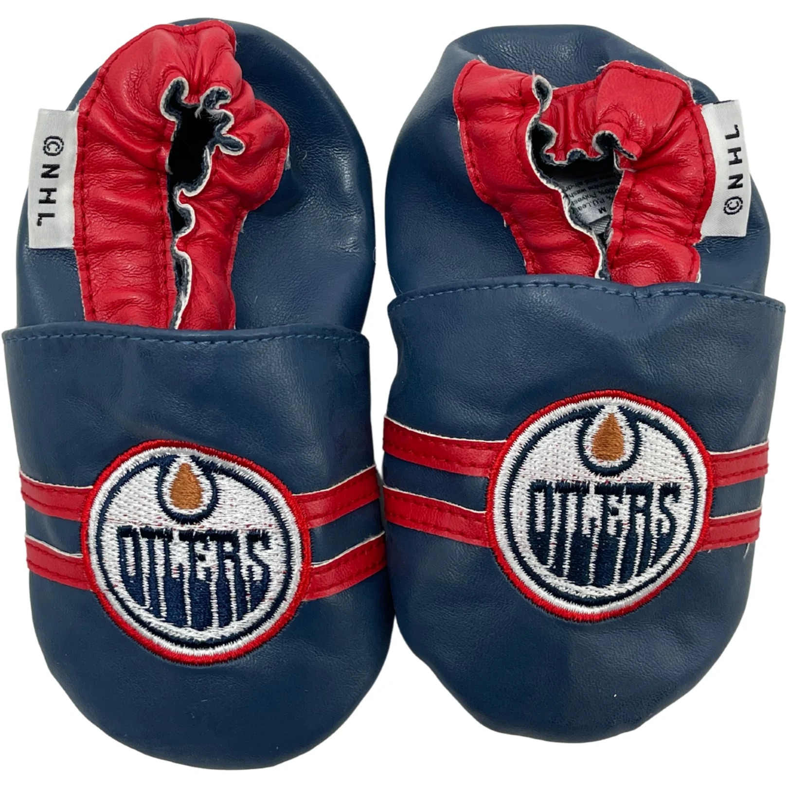 NHL Infant's Booties / Edmonton Oilers / Size 18-24 Months / Various Colours