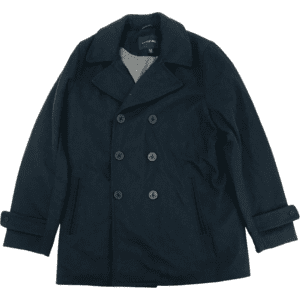 Lands End Men's Winter Coat / Men's Jacket / Peacoat / Blue / Large