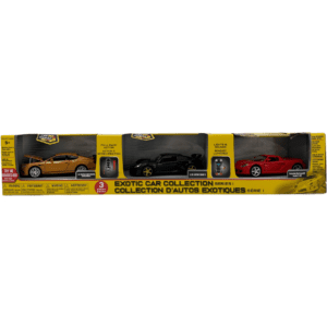 Top Quality Die Cast Metal Car Series / Exotic Cars / 3 Pack /  Light and Sound **DEALS**