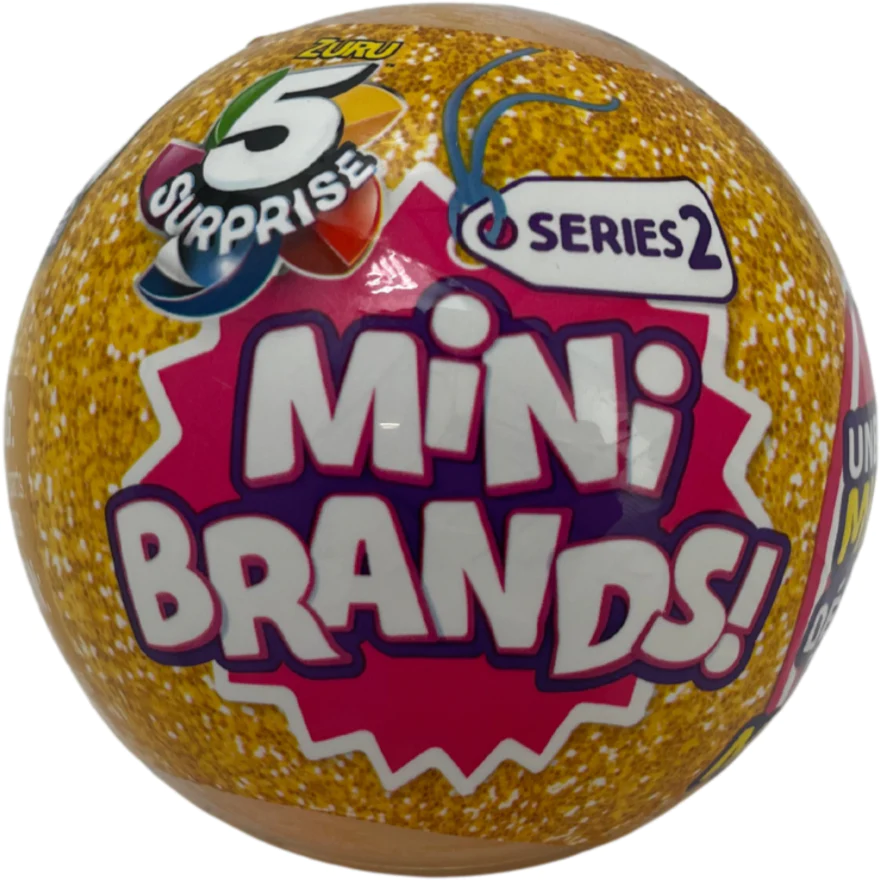 Zuru Mini Brands Surprise Ball / Series 2 / 5 Surprises Inside
