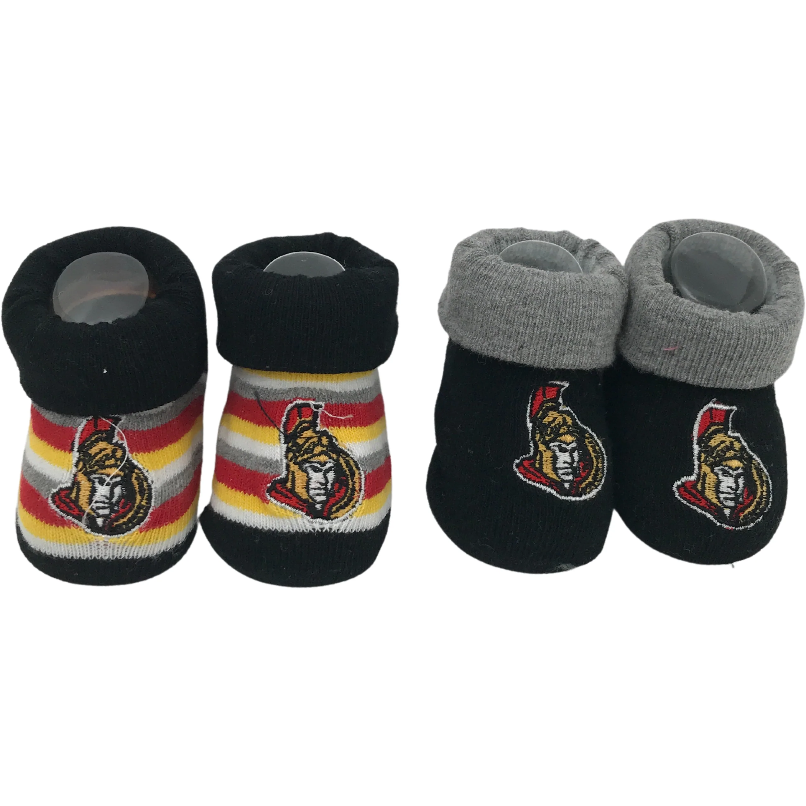 Ottawa Senators Infant Socks / 2 Pack / 0-12 Months / NHL Infant Gear