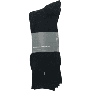 Covington Men's Socks / Dress Sock / 3 Pack / Black