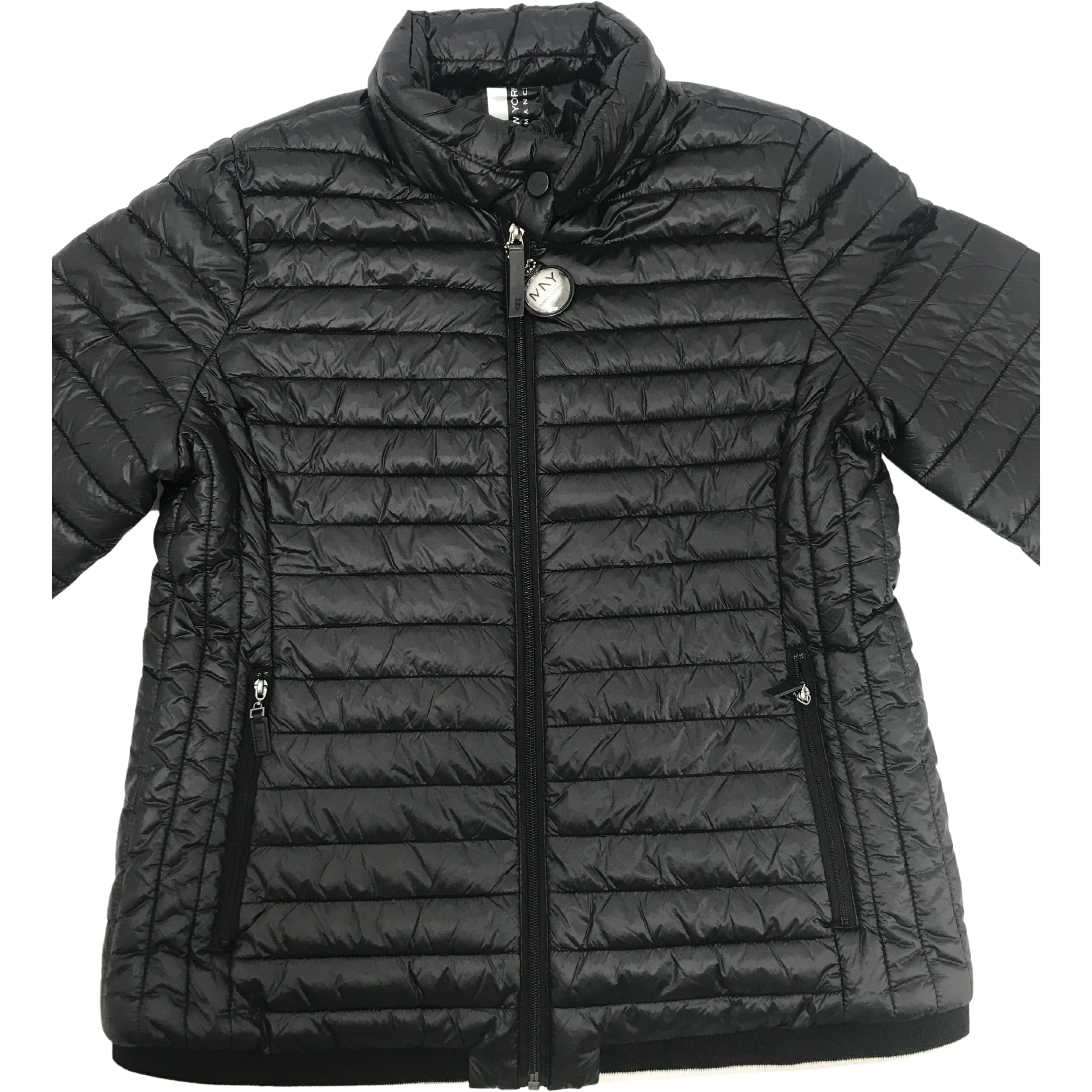 Marc New York Women's Winter Jacket / Puffer Coat / Black / Size Large