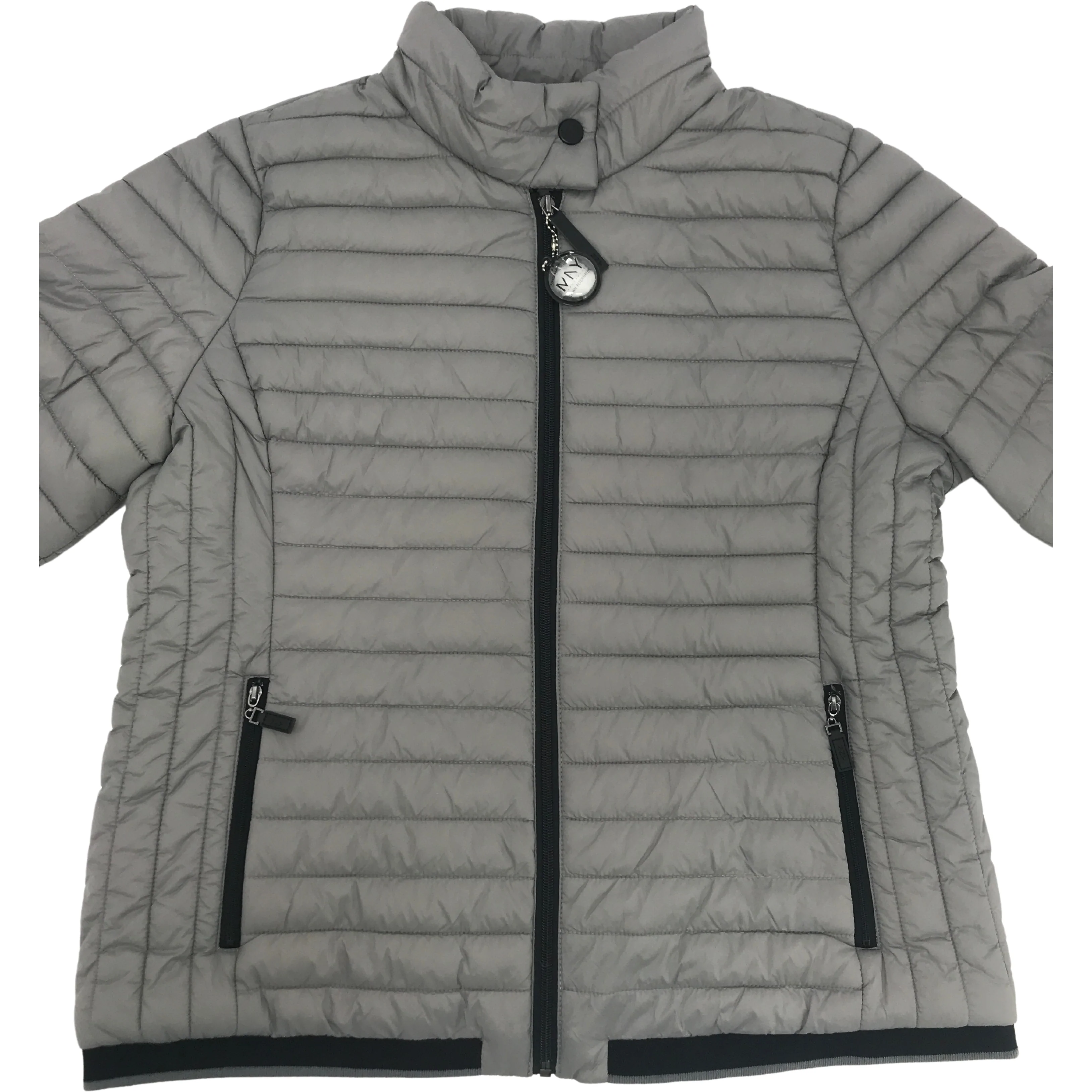 Marc New York Women's Winter Jacket / Puffer Coat / Grey / Size XLarge