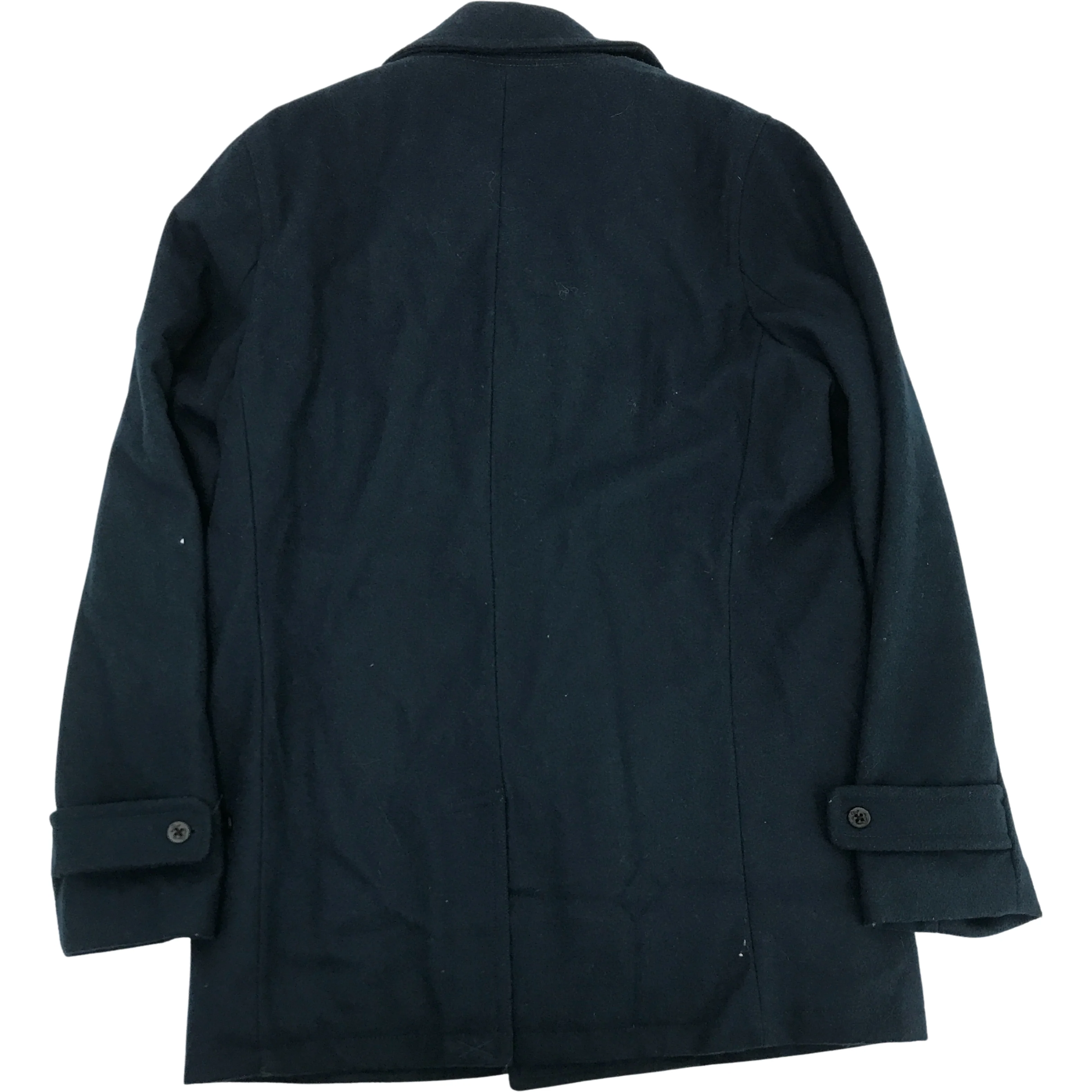 Lands End Men's Winter Coat / Men's Jacket / Peacoat / Blue / Large