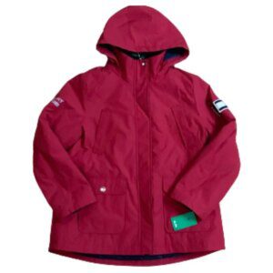 Tommy Hilfiger Women's Winter Jacket / 3-in-1 Winter Coat / Red & Navy / Size S