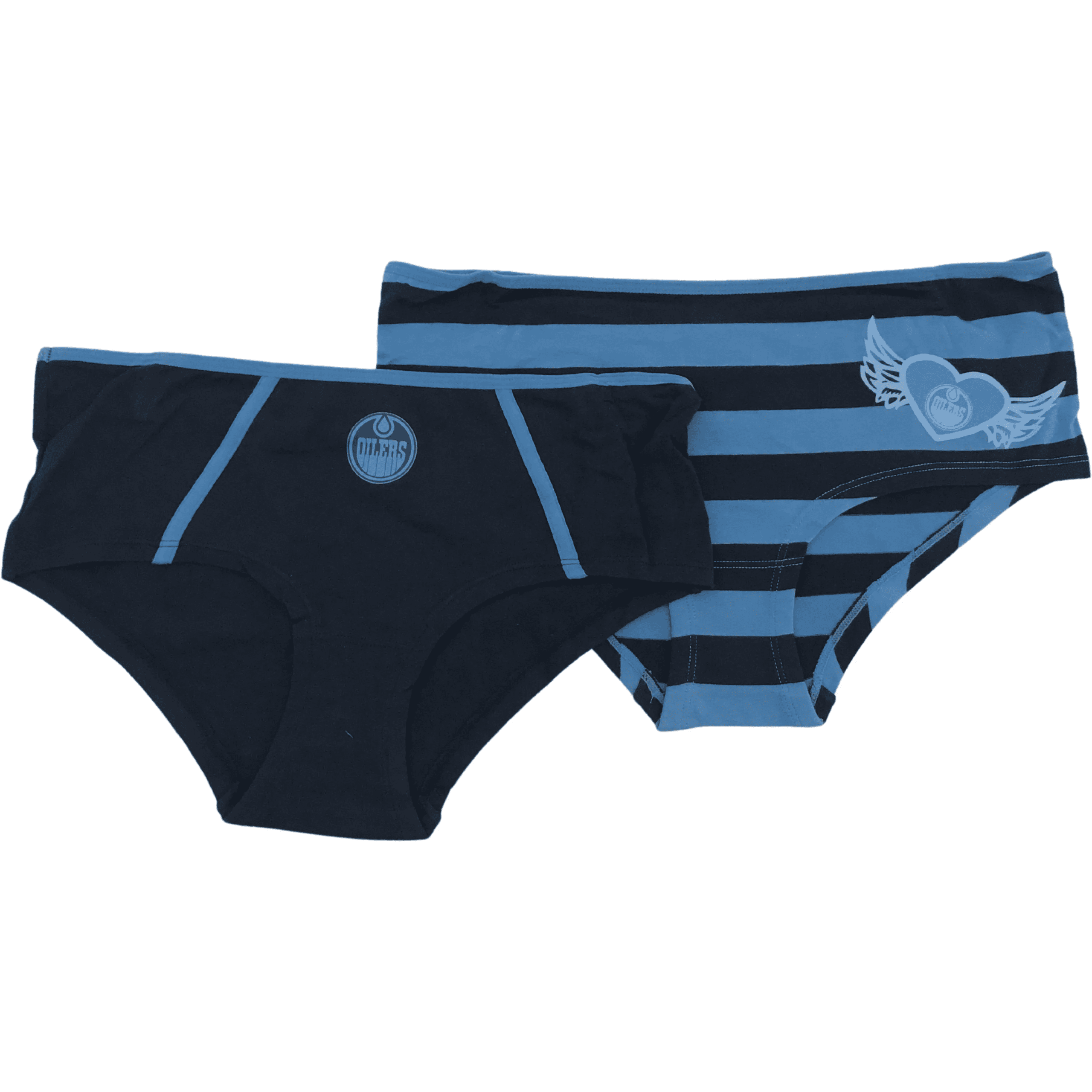 NHL Edmonton Oilers Ladies Boycut Underwear / Large / 2 pack / Panties