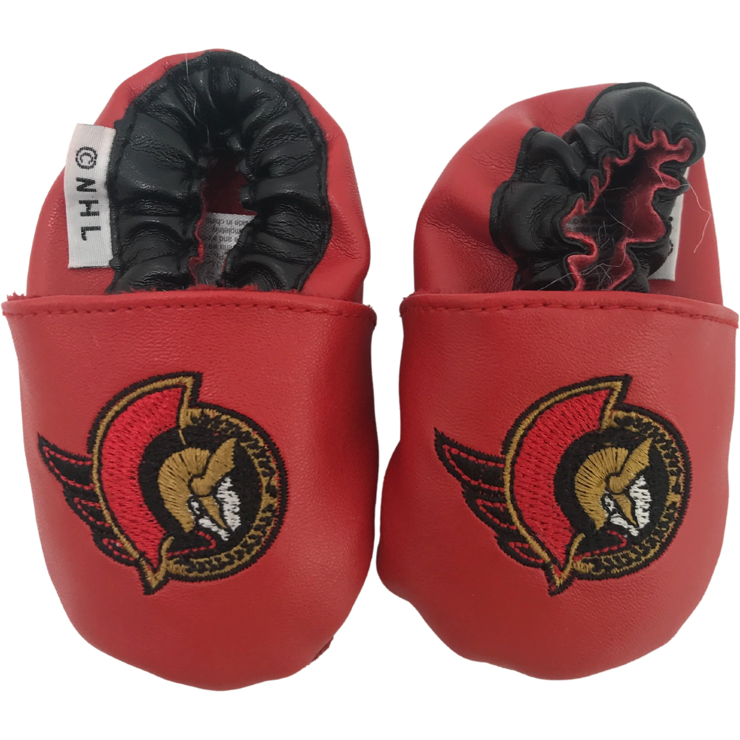 NHL Infant's Soft Sole Boots / Infant Shoes / Ottawa Senators / Classic Logo / Various Colours and Sizes