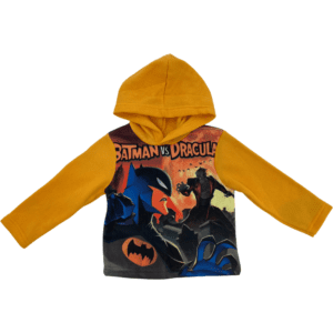 DC Comics Toddler Boy's Long Sleeve Shirt / Batman / Yellow / Size 2T