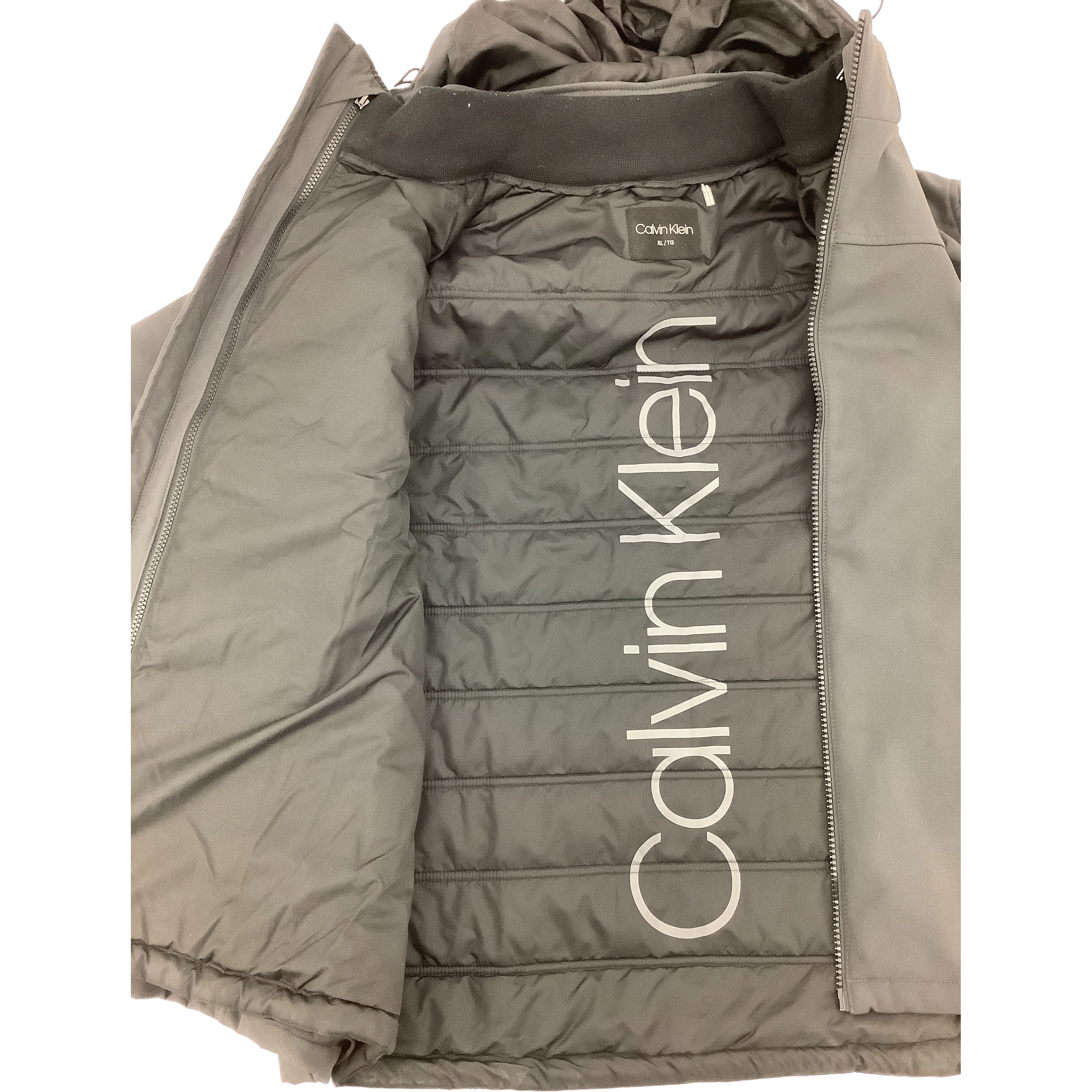 Calvin Klein Men's Winter Jacket / 3-in-1 / Charcoal / Size XLarge