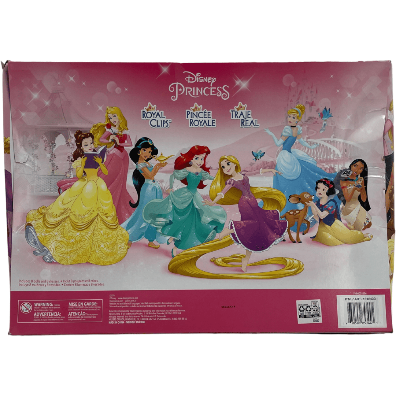 Disney Princess Sparkling Style Set / 8 Princesses Included **DEALS**