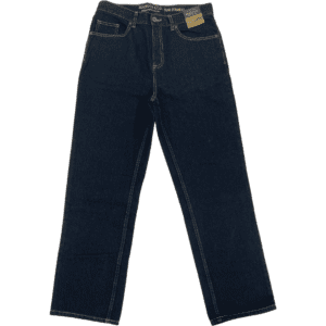 Roebuck & Co. Boy's Jeans / Slim Straight / Dark Wash / Adjustable Waist / Size 16H