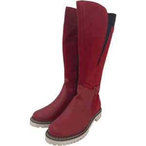 Pajar Women's Winter Boots / Tall Boots / Bright Red / Size US 10 **LIKE NEW**
