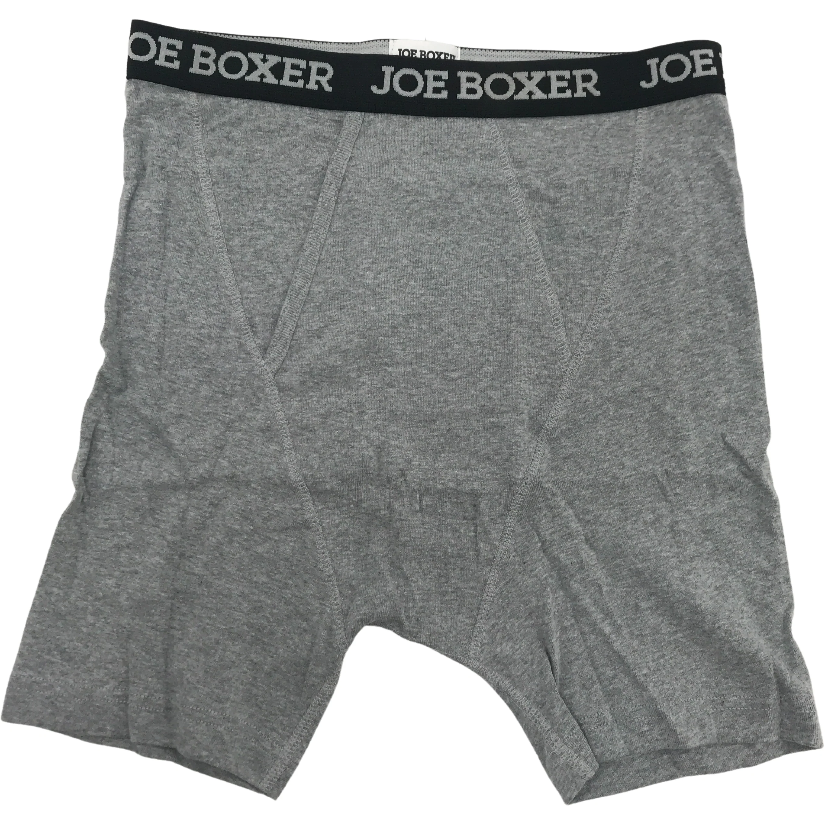 Joe Boxer Men's Underwear / Fitted Boxers / 3 Pack / Grey / Small