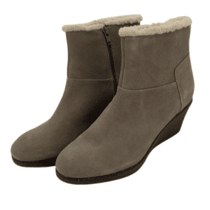 Hush Puppies Women's Ankle Boots / Taupe / Size 8 **LIKE NEW**