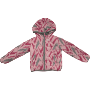 Canyon River Blues Girl's Bubble Jacket / Girl's Winter Jacket / Pink Design / Various Sizes