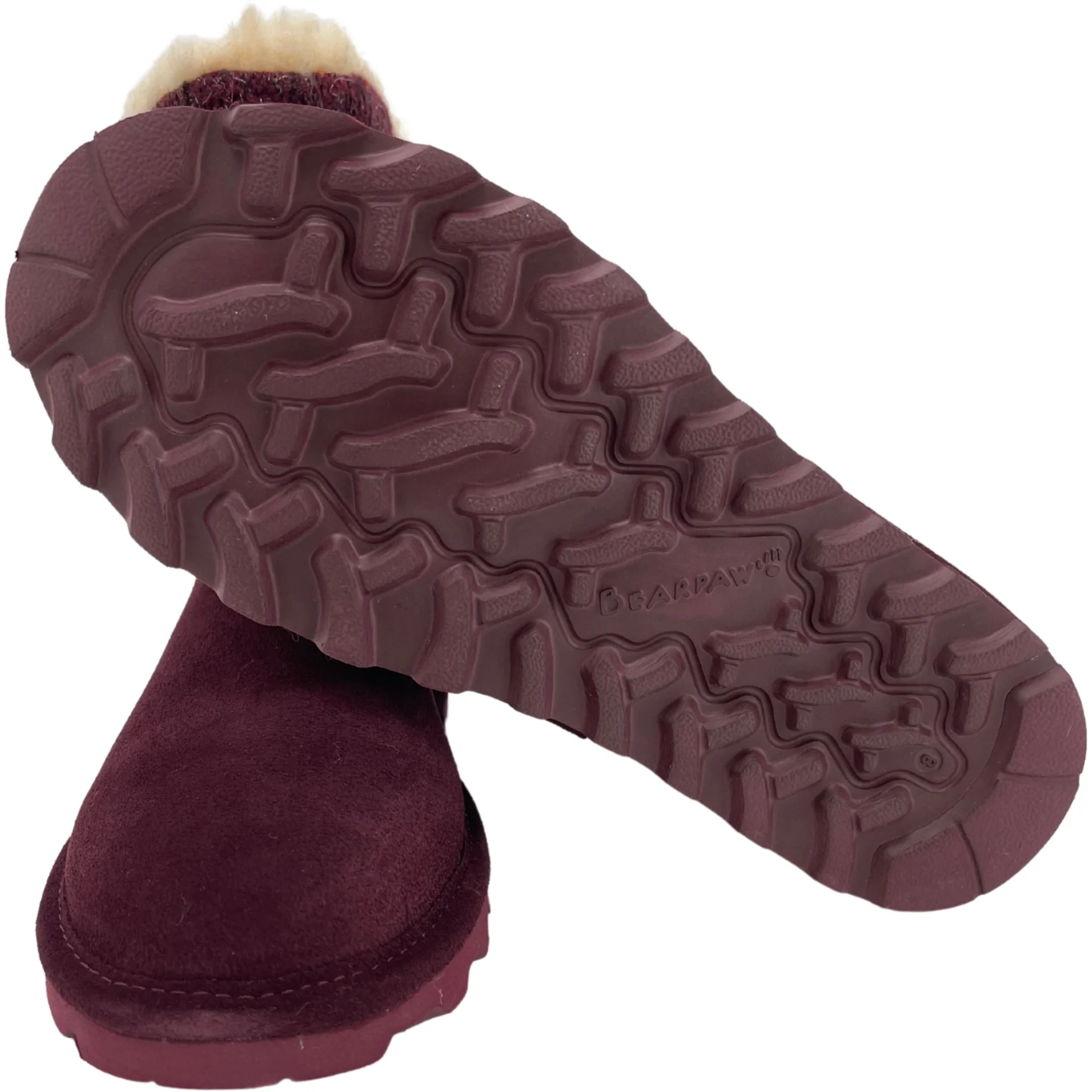 BearPaw Women's Winter Boots / Virginia / Wine / Short Boot / Size 8 **No Tags**