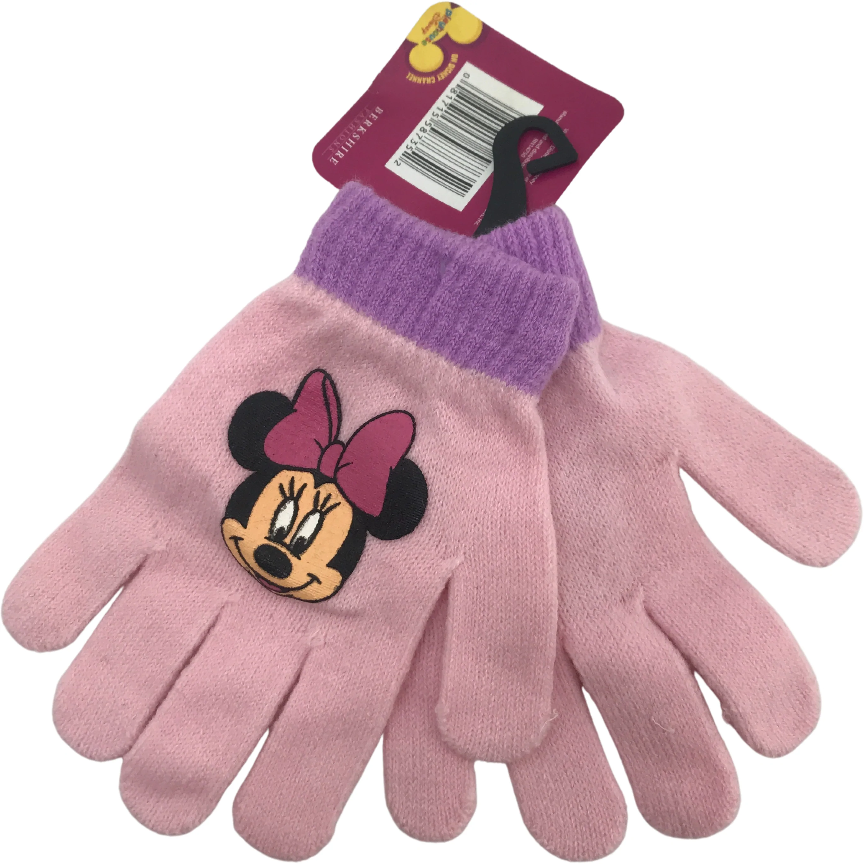 Disney Children's Winter Gloves / Girl's Gloves / Lightweight Gloves / Pink & Purple / One Size