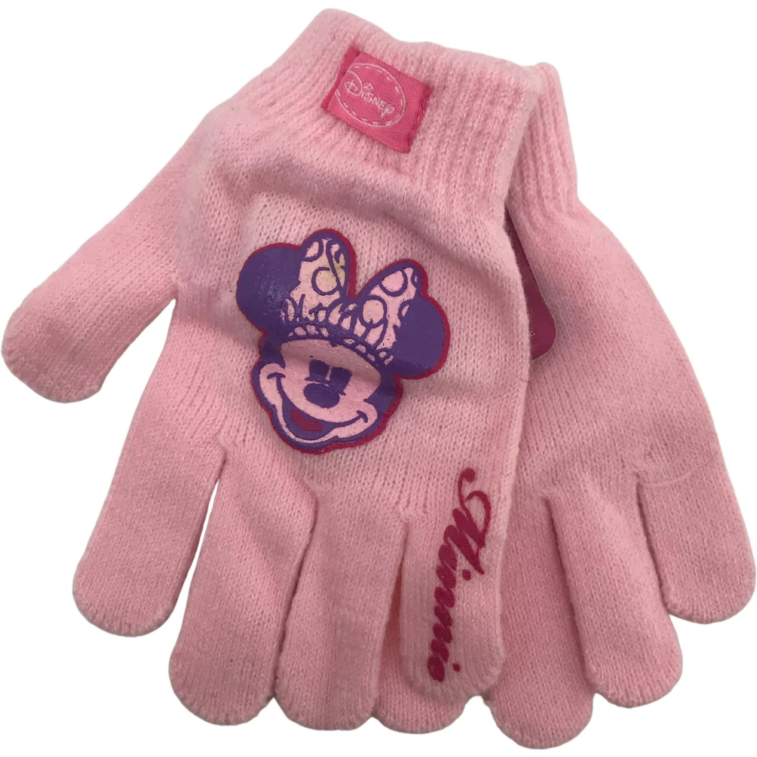 Disney Children's Winter Gloves / Girl's Gloves / Lightweight Gloves / Pink / One Size
