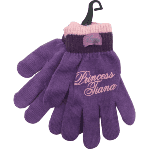 Disney Princess Children's Winter Gloves / Girl's Gloves / Lightweight Gloves / Purple / One Size