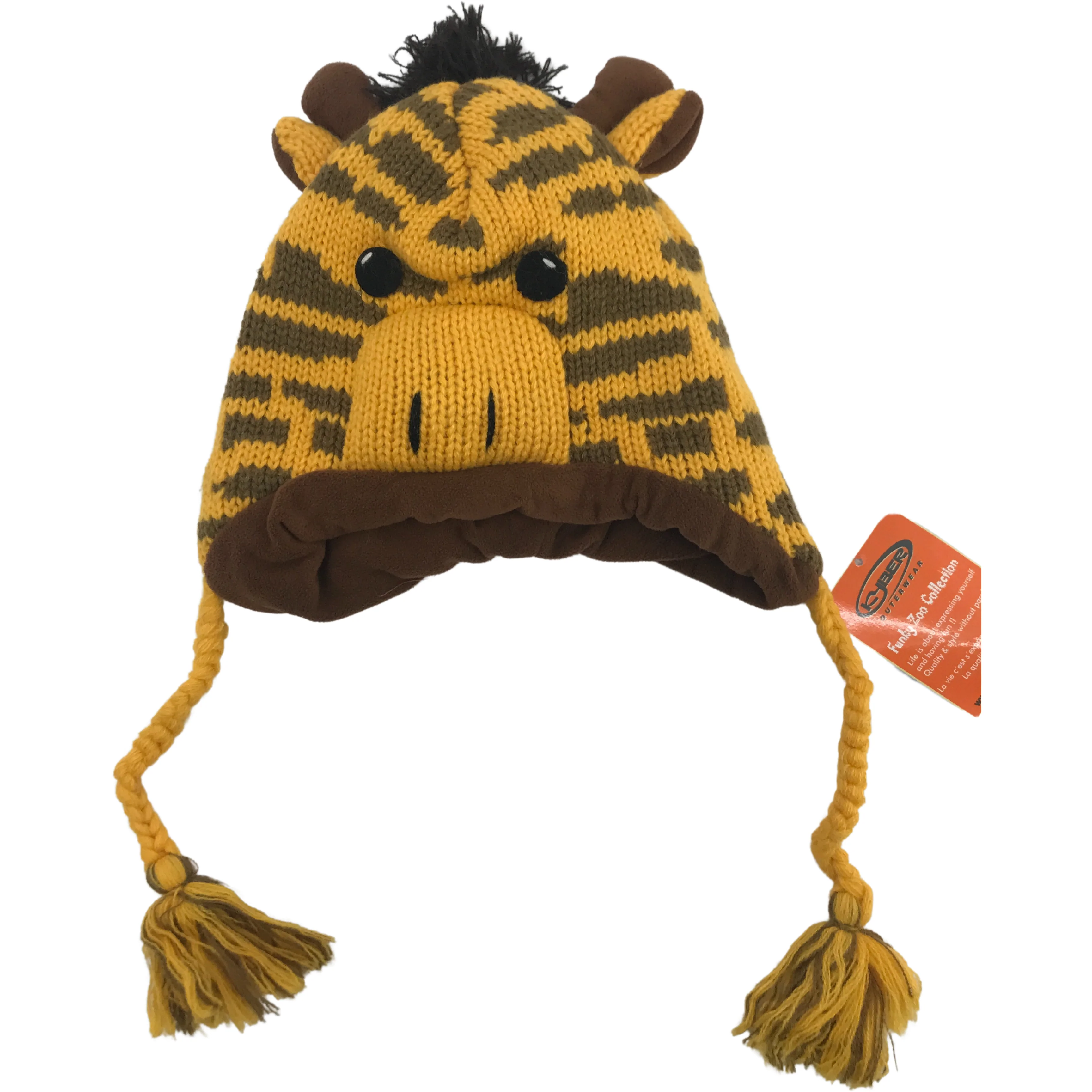 Kyber Outerwear Children's Winter Hat / Giraffe / Toddler Hat / One Size