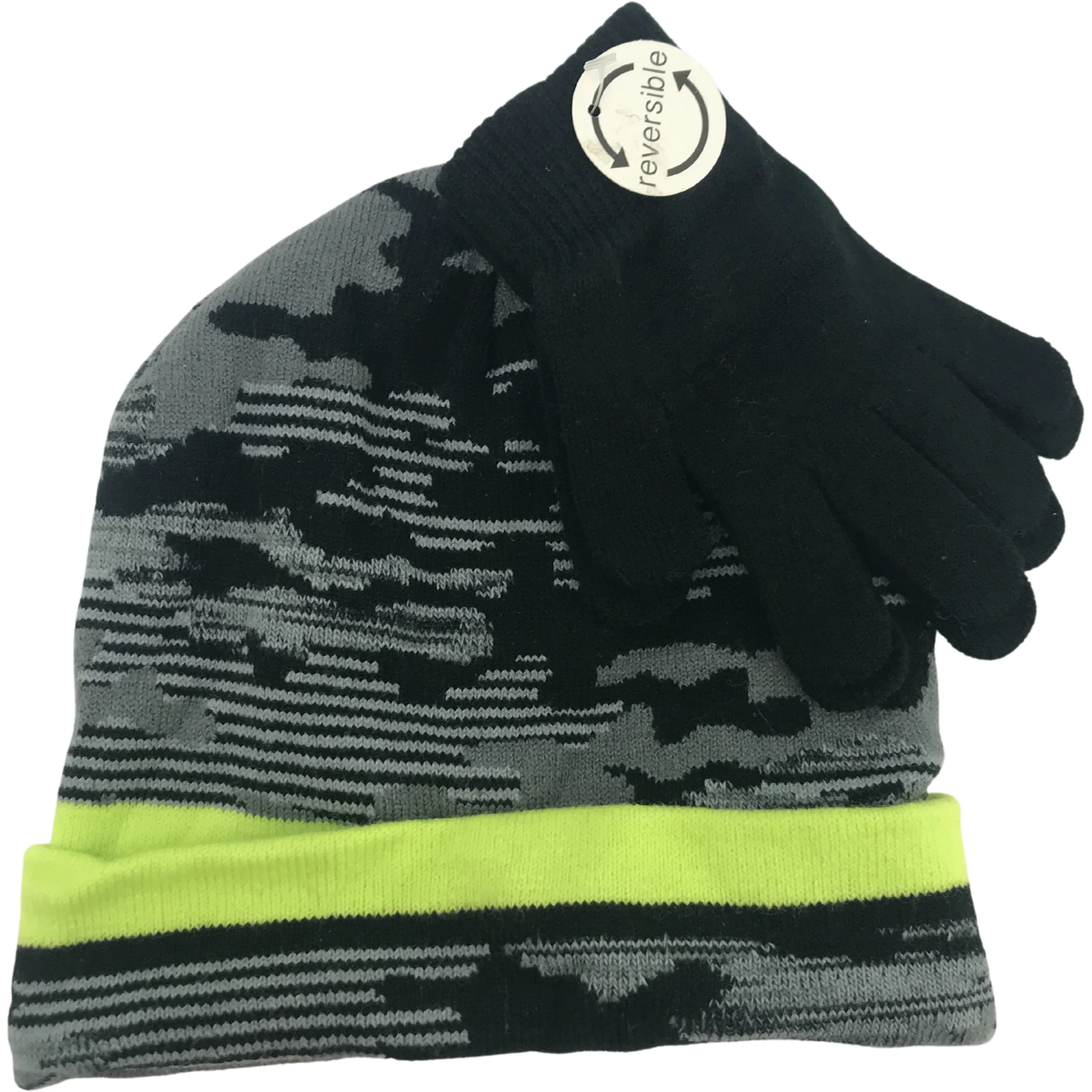 Children's Winter Hat & Glove Set / Boy's Hat Set / Lightweight Gloves / Size 8-20