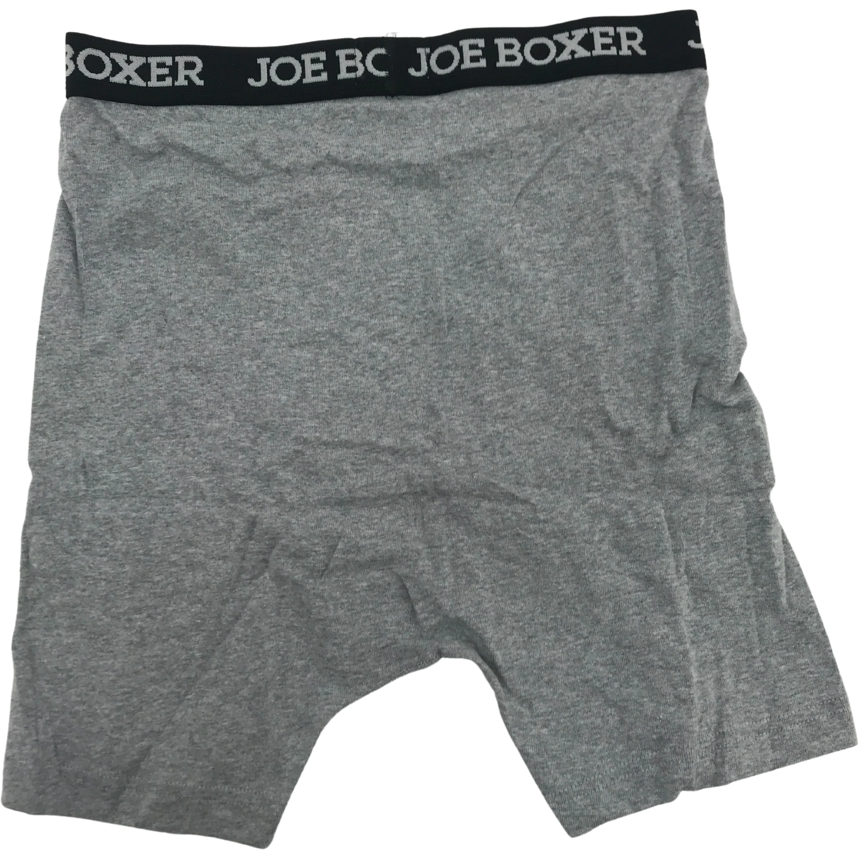 Joe Boxer Men's Underwear / Fitted Boxers / 3 Pack / Grey / Small