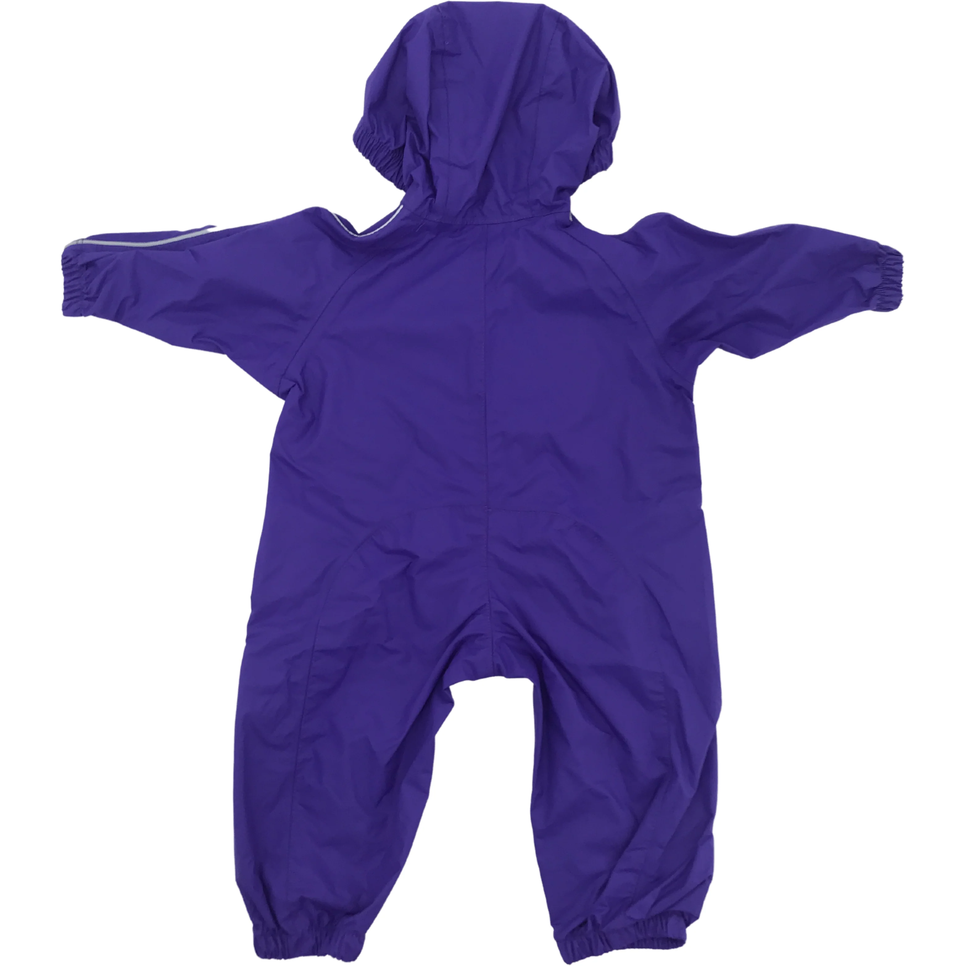 Splashy Toddler Rain Suit / Waterproof Rain Outfit / Purple / 6-12 Months
