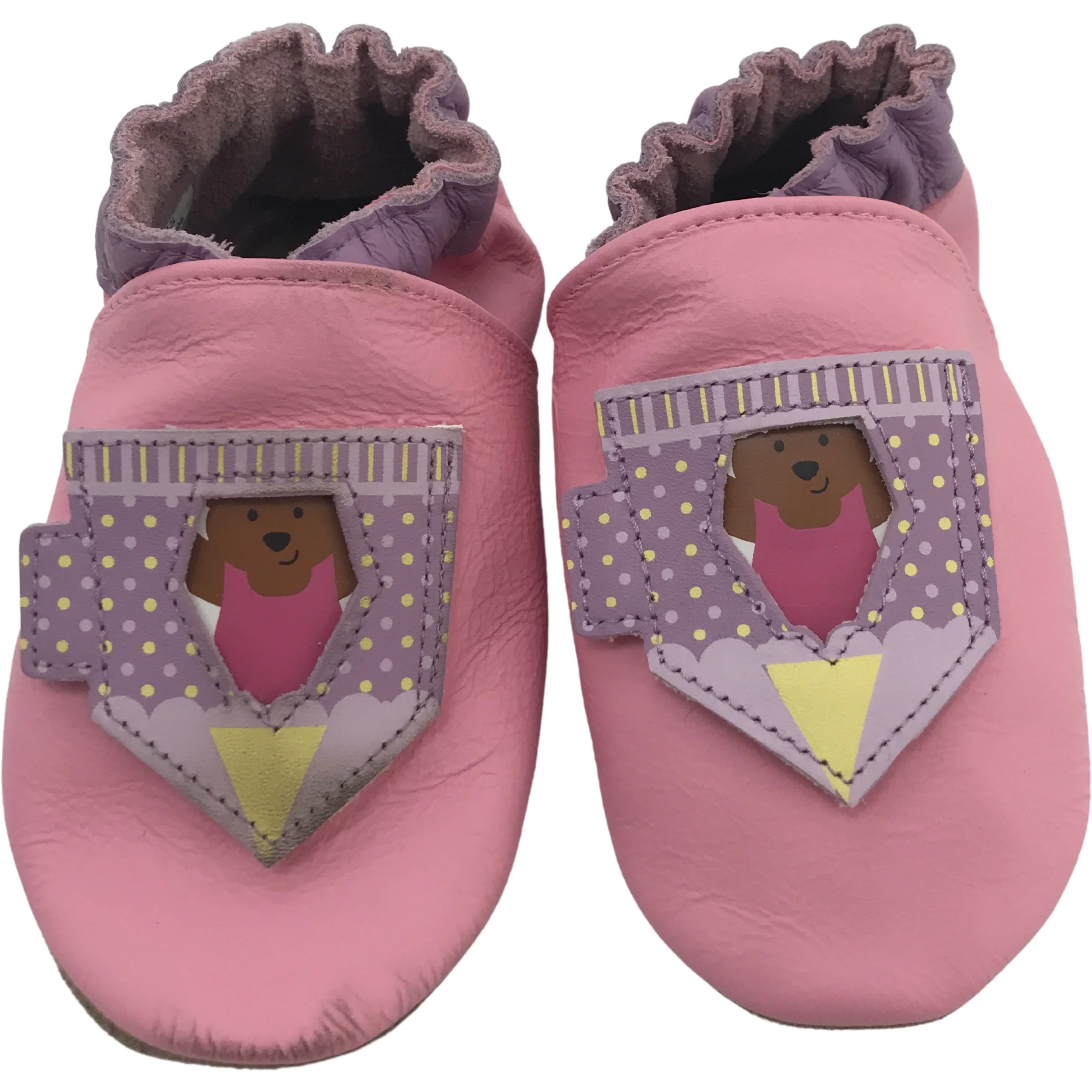 Robeez Toddler Soft Sole Shoes / Pink / Slip On / 18-24 Months