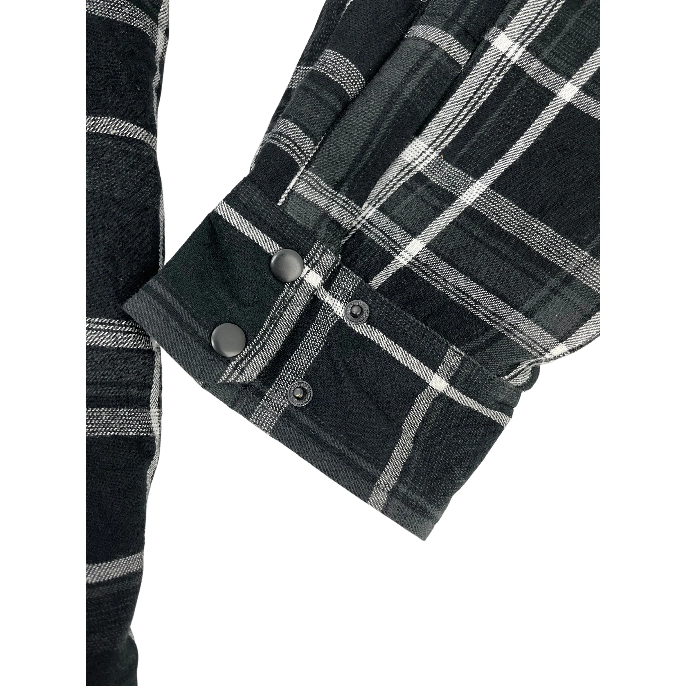 BC Clothing Men's Plaid Jacket / Black & Grey Plaid / Size XXLarge **No Tags**