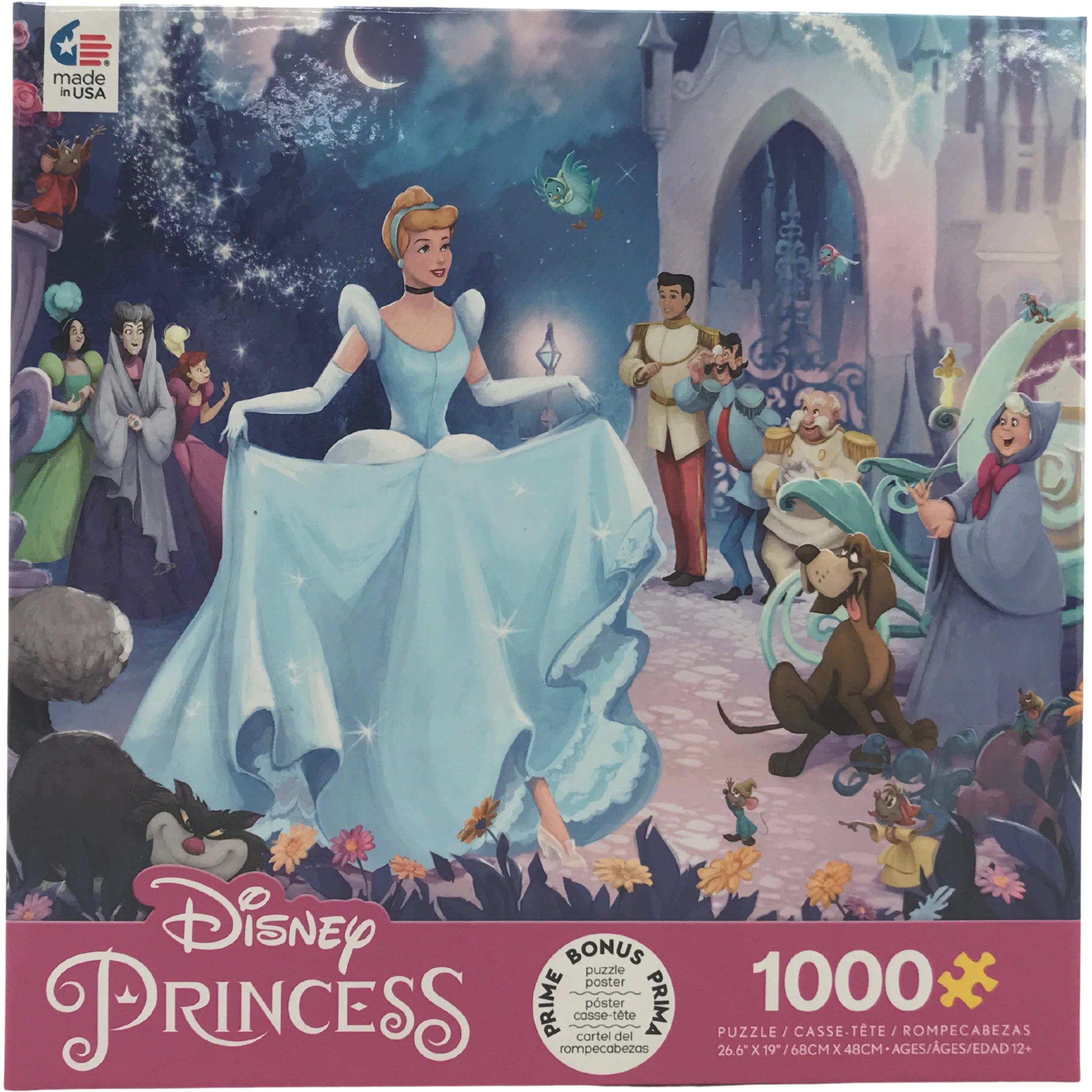 Ceaco Disney Princess Puzzle / Jigsaw Puzzle / 1000 Pieces / Cinderella